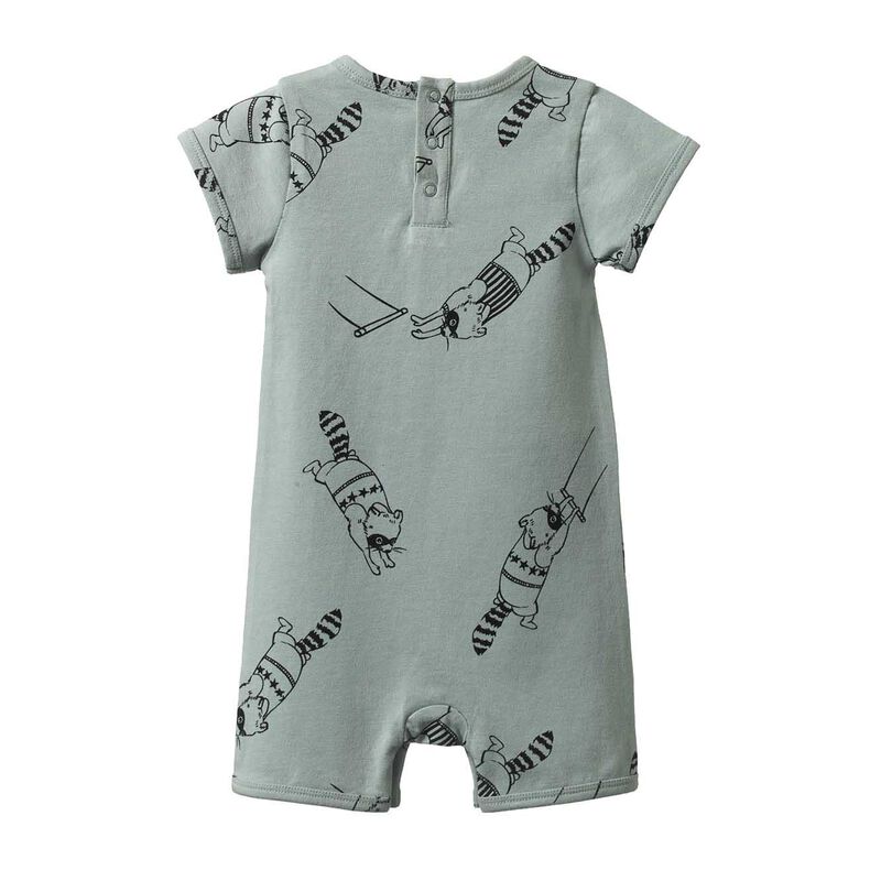 Nature Baby Short Sleeve Quincy Romper image number 1